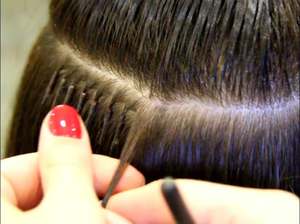 Испанский метод  наращивания волос